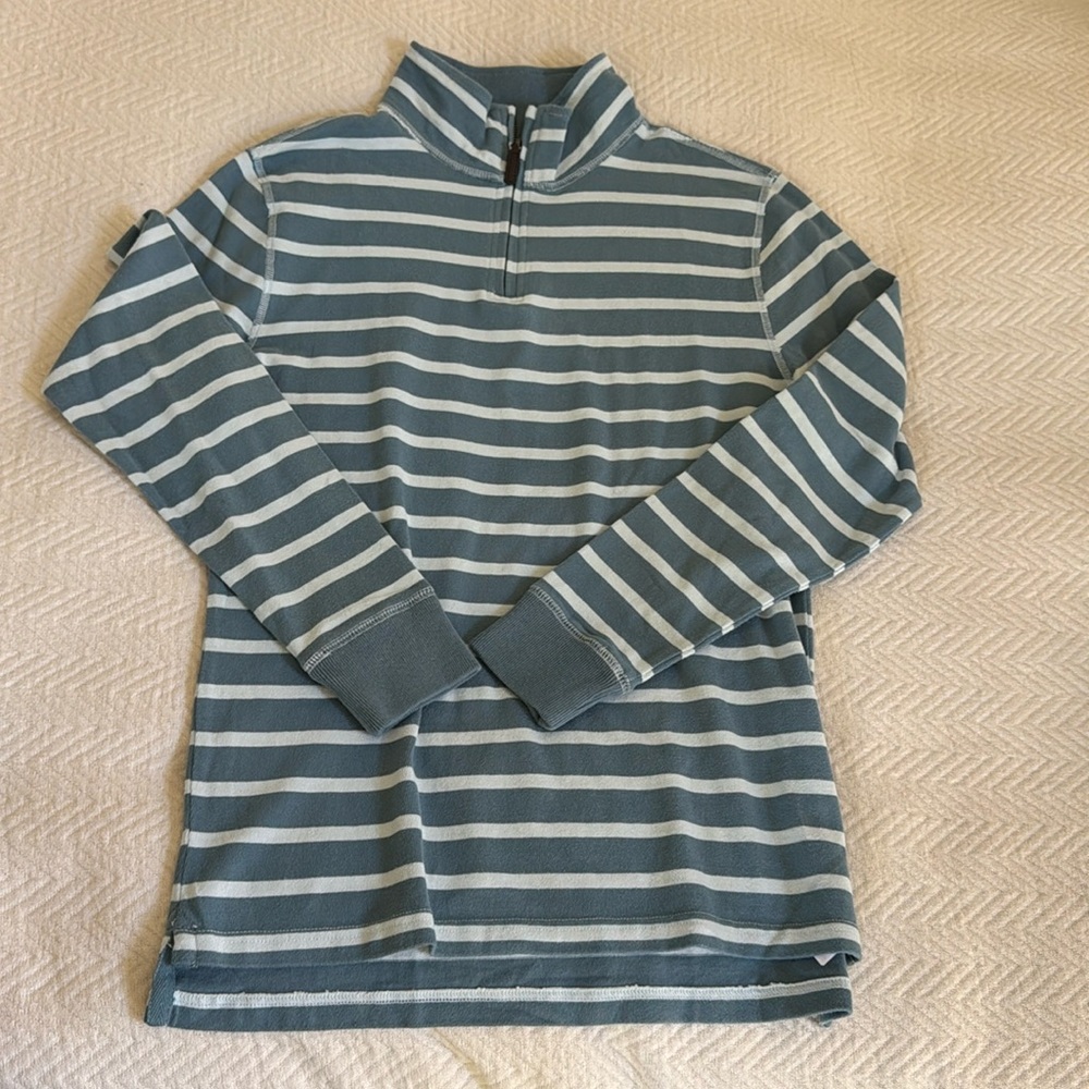 Striped Blue Boys lightweight sweatshirt